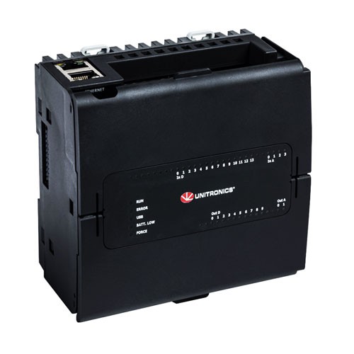 PLC z wirtualnym HMI